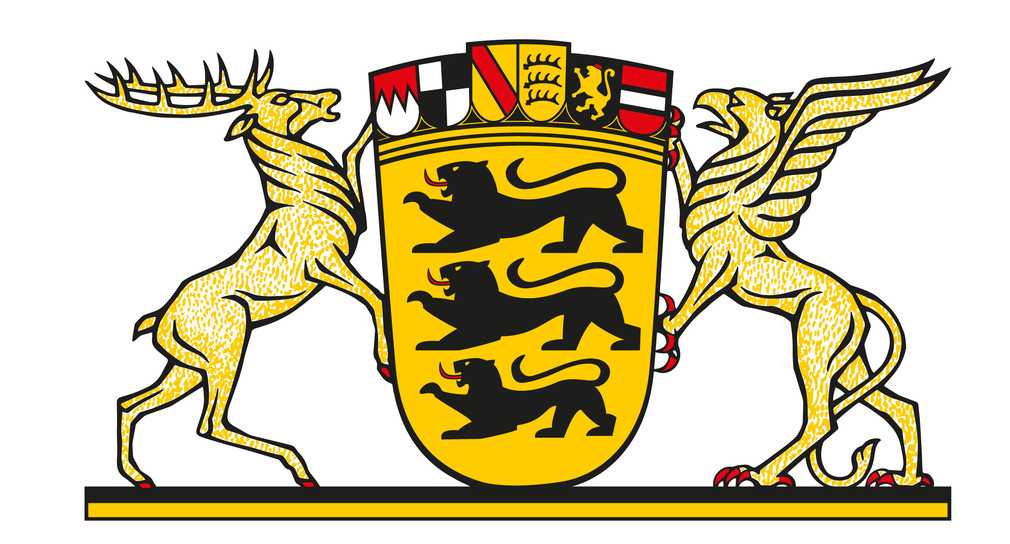 Das Wappen des Landes Baden-Württemberg